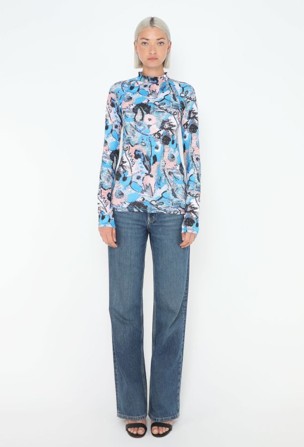 Chanel 2019 Trompe l’Œil Scuba Top - 2 Chanel 2019 Trompe l’Œil Scuba Top - 2