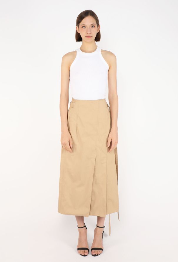Céline Pleated Wrap Skirt, Pre-Fall 2017 - 3