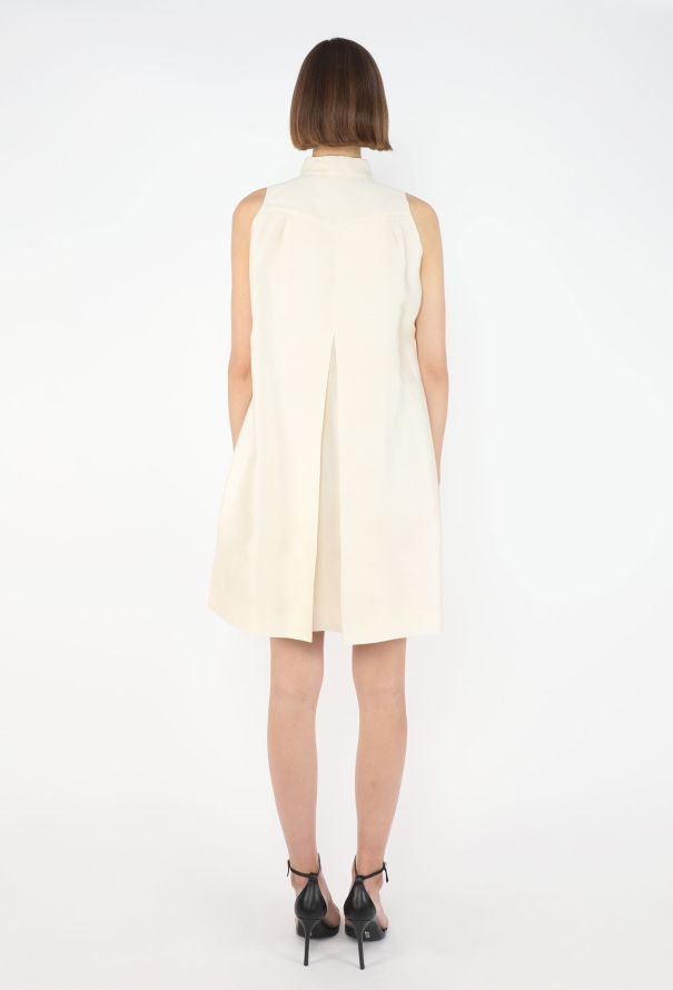 Chanel Piqué 'CC' Silk Dress - 7