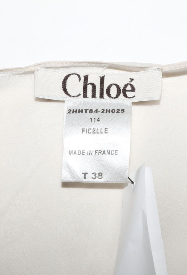 Chloé Embellished Silk Tunic, F/W 2002 - 5
