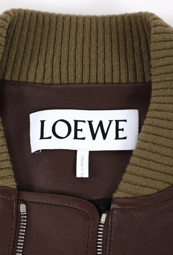Loewe 2024 Lambskin Bomber Jacket - 7 Loewe 2024 Lambskin Bomber Jacket - 7