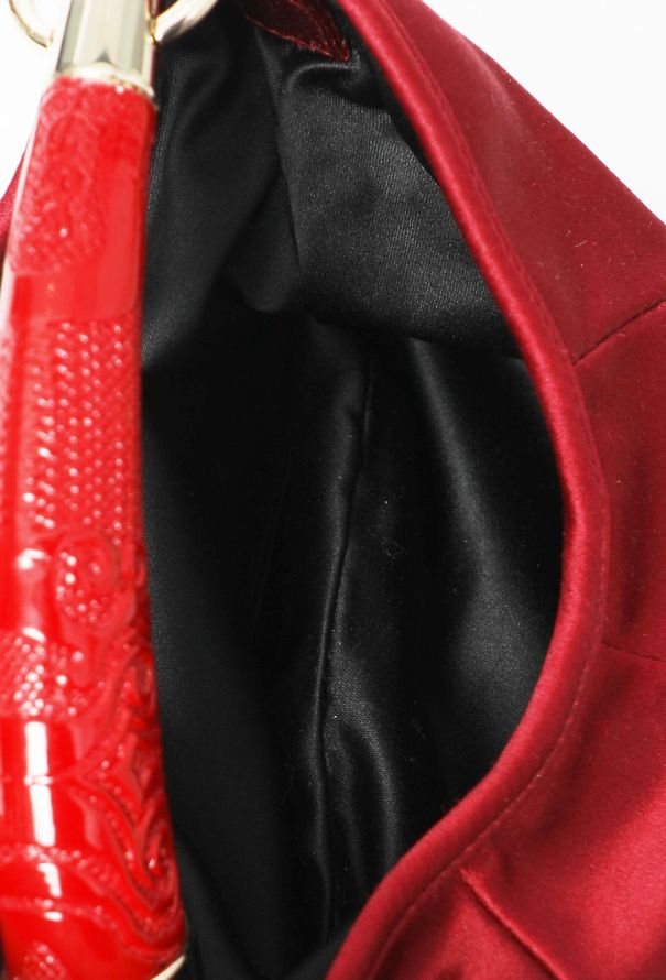 Saint Laurent Early 2000s Crepe Satin Mini Mombasa Bag - 13