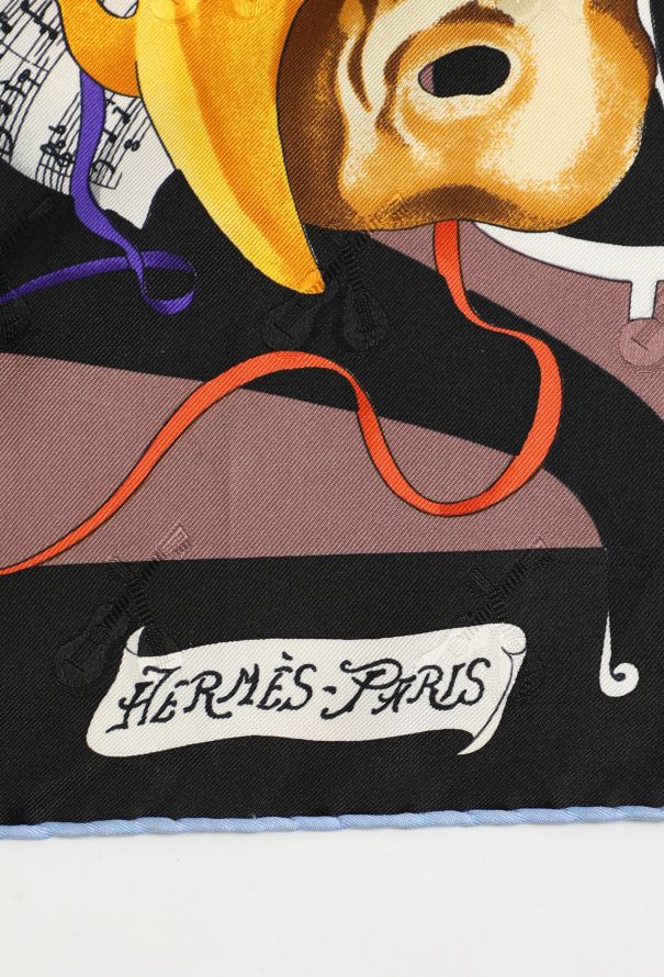 Hermès 'Le Carnaval De Venise' 90cm Silk Carré - 5