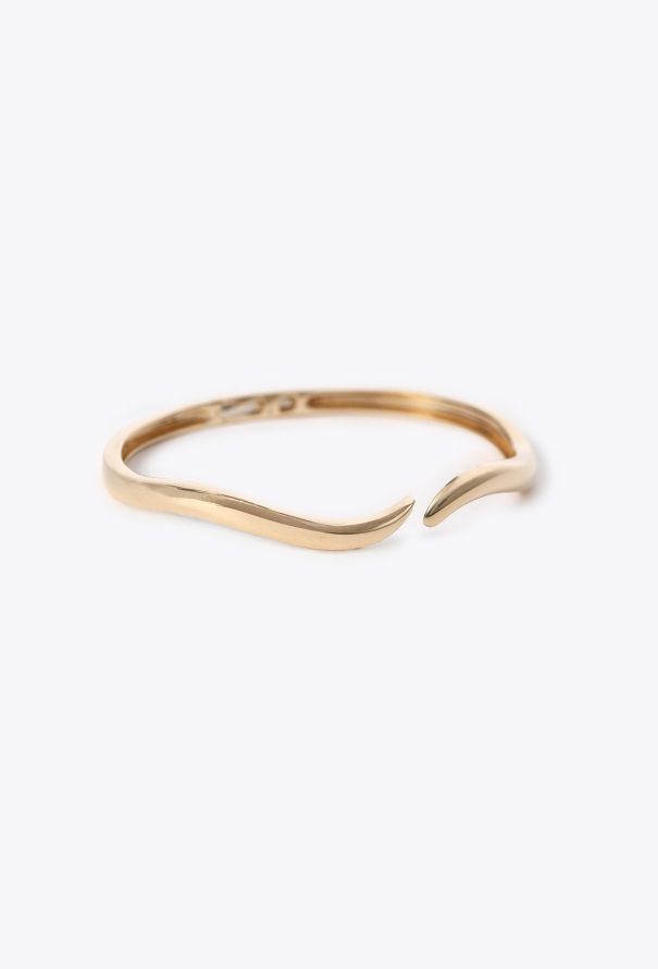 Modern Fine Jewelry Stephanie Gottlieb Ivy Gold Wave Cuff - 3