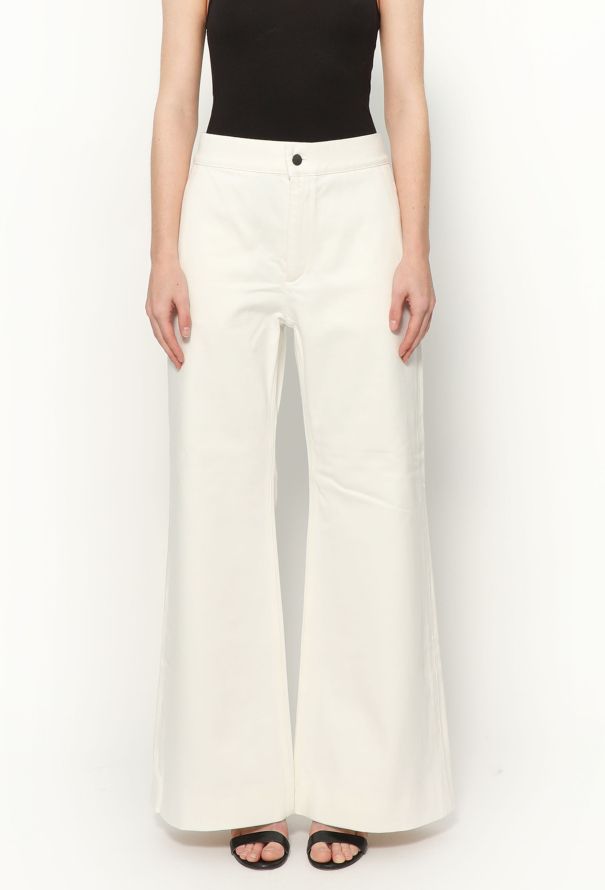 Céline Flared Wide-Leg Jeans - 2 Céline Flared Wide-Leg Jeans - 2