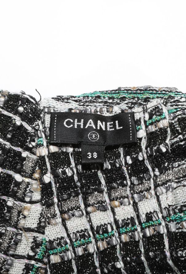 Chanel S/S 2017 Open-Back Tweed Tunic - 5