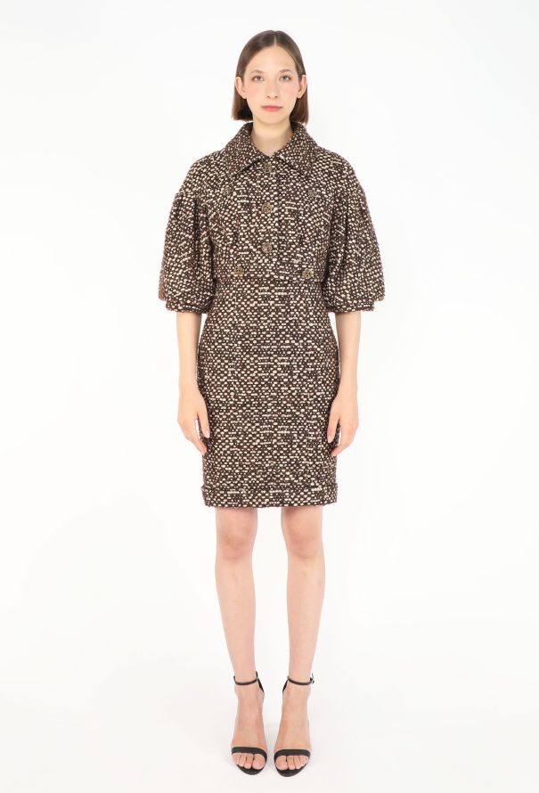 Chanel Haute Couture F/W 2010 Lamé Tweed Ensemble - 3