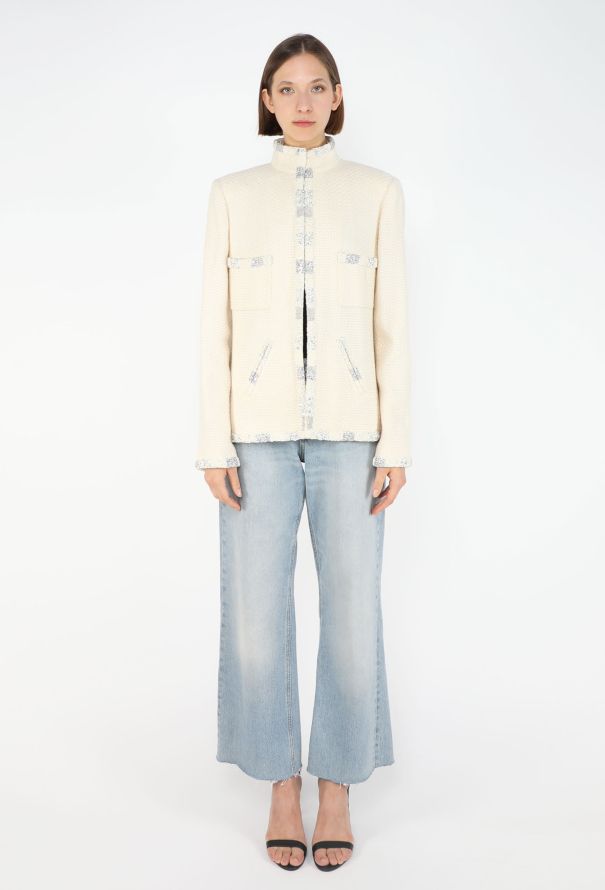 Chanel Paris-Bombay Iridescent Tweed Jacket, 2012 - 3