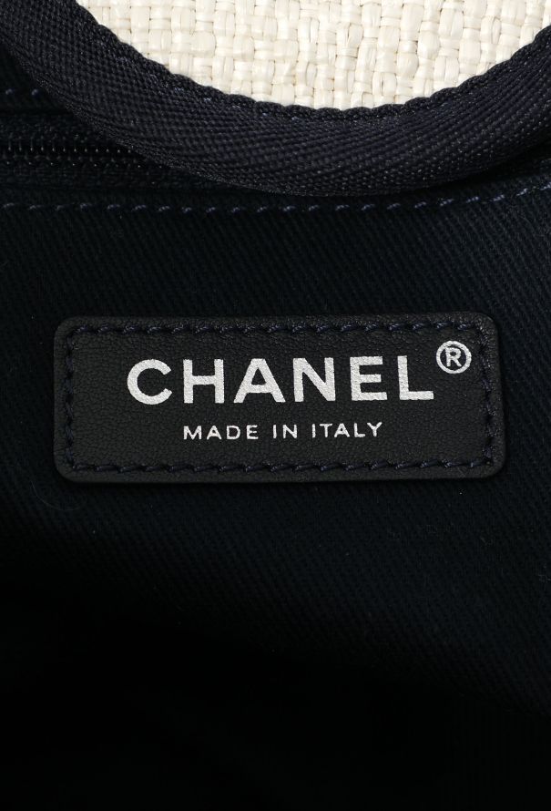 Chanel Canvas Medium Deauville Tote Bag - 13 Chanel Canvas Medium Deauville Tote Bag - 13