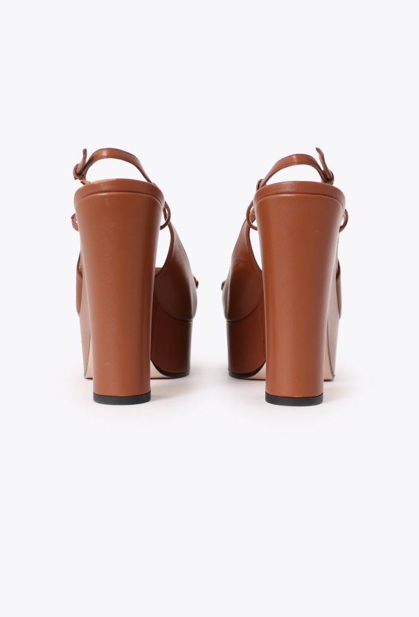 Gucci 2024 Horsebit Platform Slingbacks - 4 Gucci 2024 Horsebit Platform Slingbacks - 4