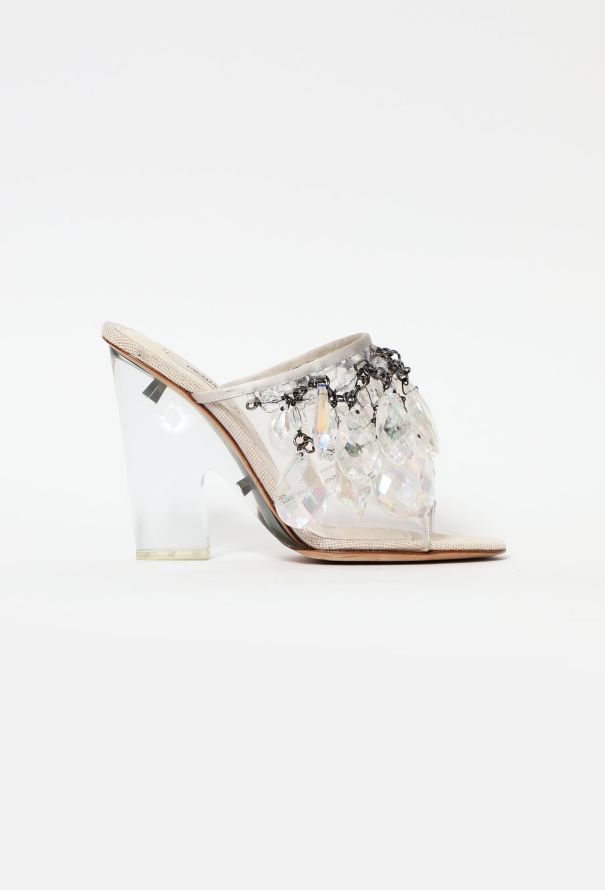 Prada ICONIC S/S 2010 Chandelier Mules - 1