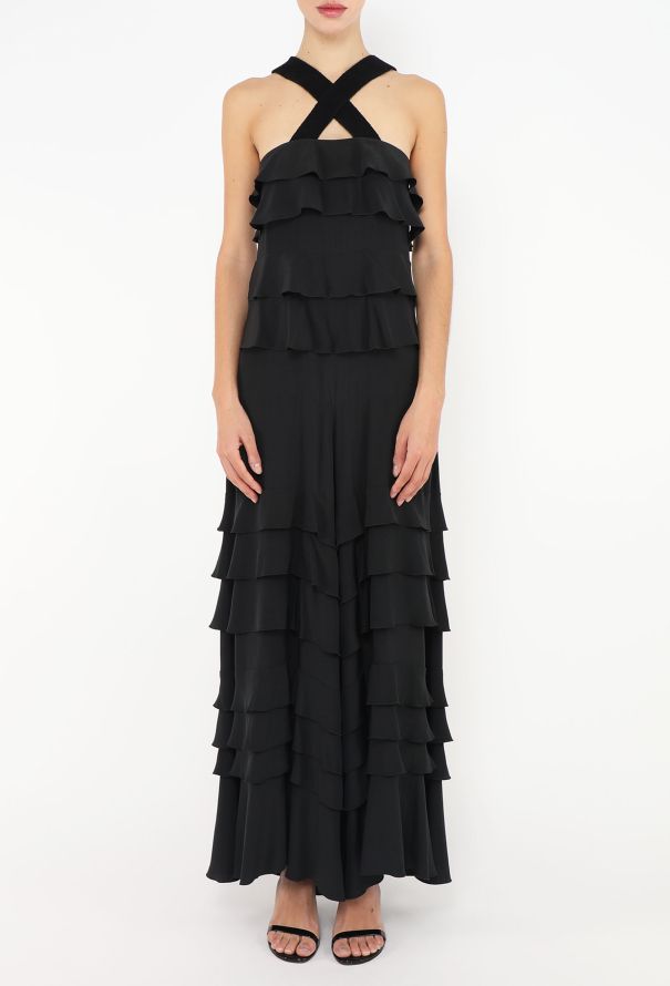 Sonia Rykiel S/S 2015 Silk Ruffled Jumpsuit - 4