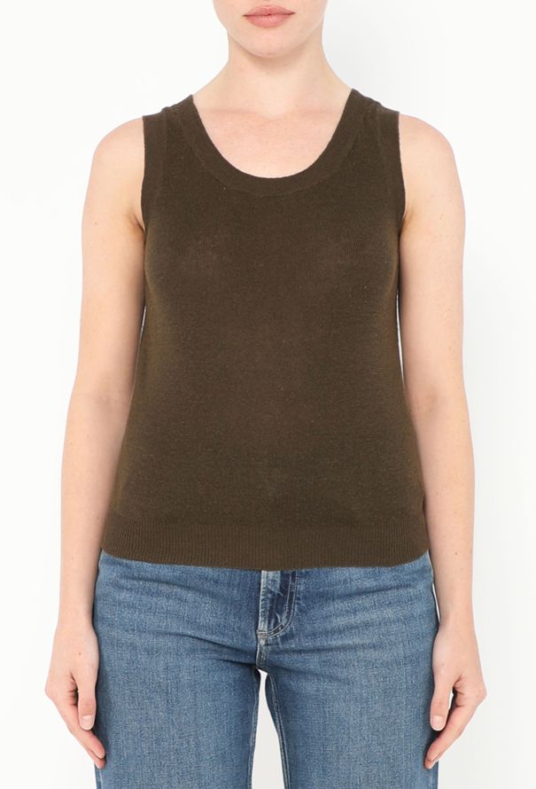 The Row 2021 Cervia Linen Tank Top - 1