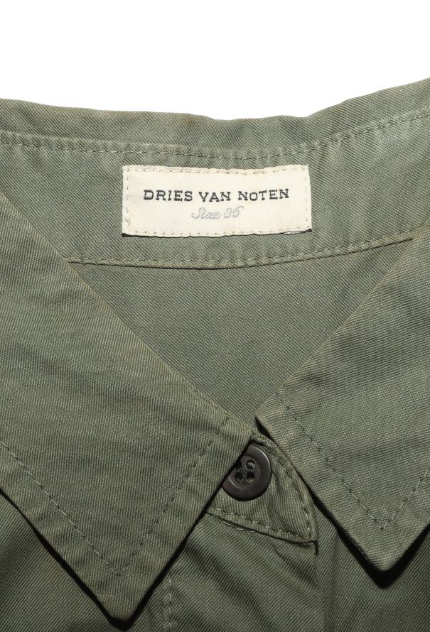 Dries Van Noten 2010 Pleated Utility Dress - 5 Dries Van Noten 2010 Pleated Utility Dress - 5