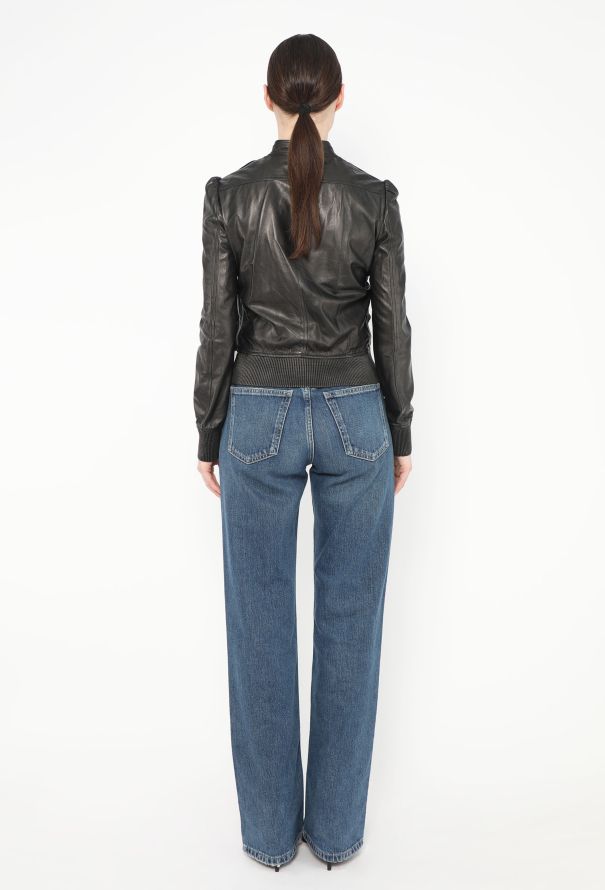 Valentino 2020 Tiered Floral Leather Jacket - 4 Valentino 2020 Tiered Floral Leather Jacket - 4