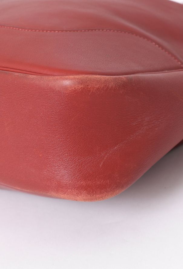Hermès Red Swift Trim Bag - 8 Hermès Red Swift Trim Bag - 8