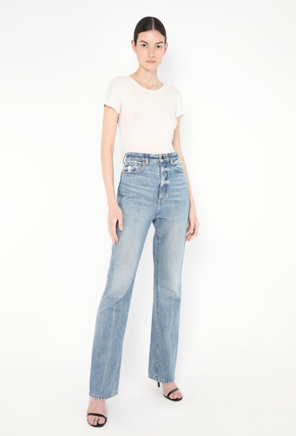 Khaite 2024 Danielle Straight-Leg Jeans - 1