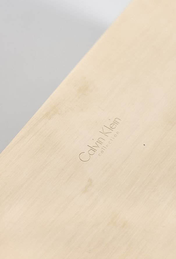 Calvin Klein Vintage Metal Box Clutch - 11