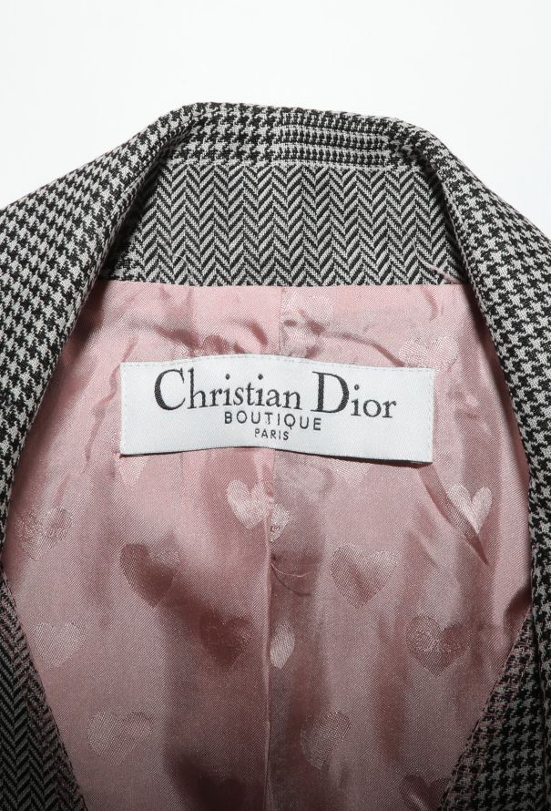 Dior 2005 Houndstooth Bar Jacket - 5