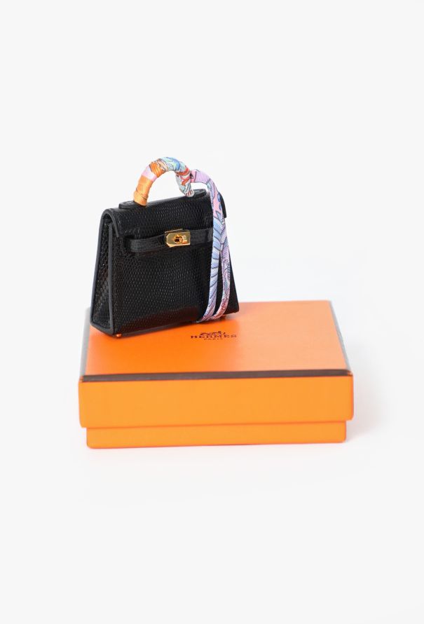 Hermès Lizard Kelly Twilly Bag Charm - 3