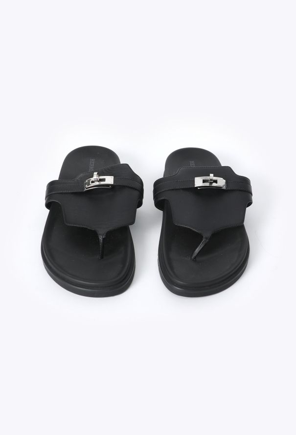 Hermès Leather Empire Sandals - 3