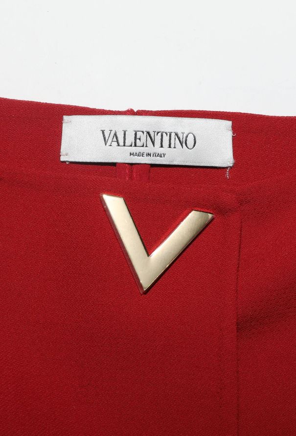 Valentino 2019 Flared Wrap Skirt - 5