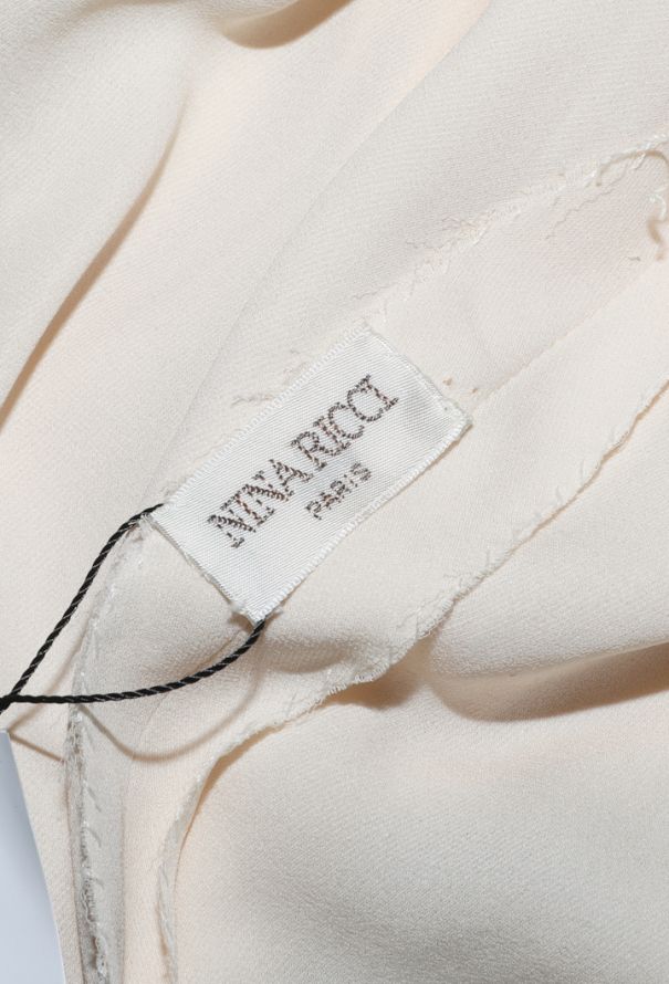 Nina Ricci Ruffled Silk Crêpe Blouse - 6