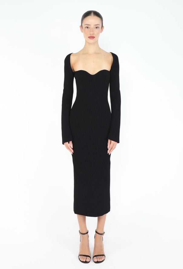 Khaite 2020 Beth Ribbed Dress - 1