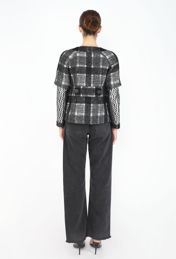 Chanel Trompe L'Œil Tweed Jacket, F/W 2016 - 6