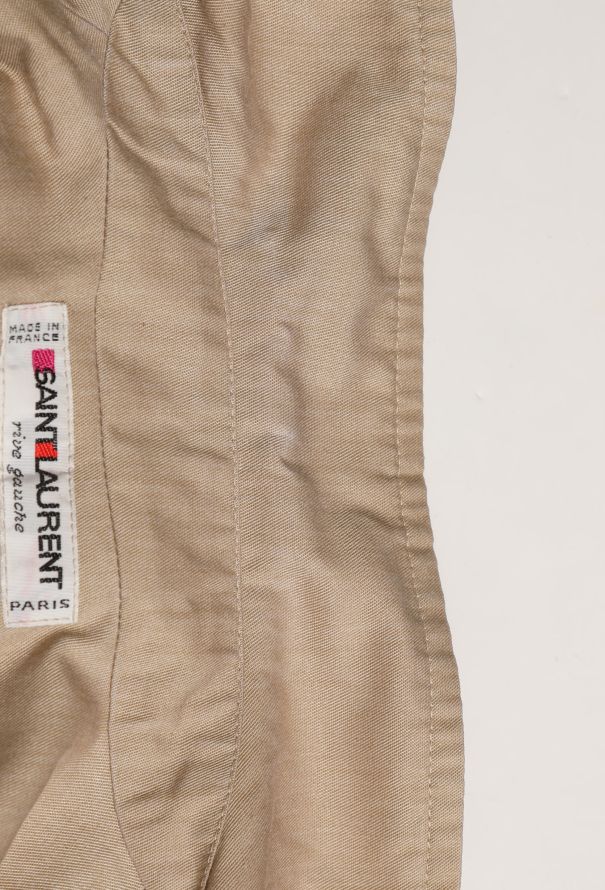 Saint Laurent COLLECTOR Early '70s Belted Safari Jacket - 8