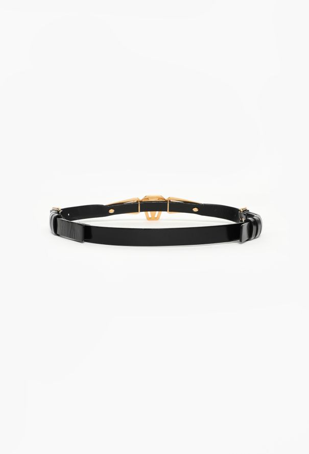 Balenciaga Iconic S/S 2007 Leather Tron Belt - 6