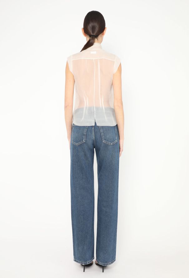 Chanel Chiffon Lavallière Blouse - 5 Chanel Chiffon Lavallière Blouse - 5