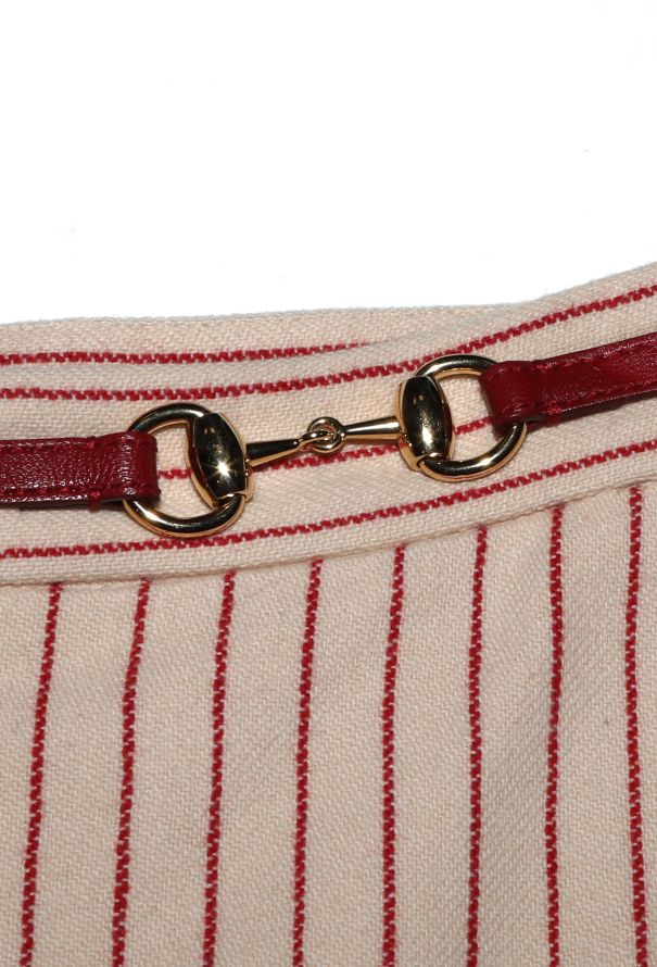 Gucci Horsebit Striped Skirt, F/W 2018 - 8