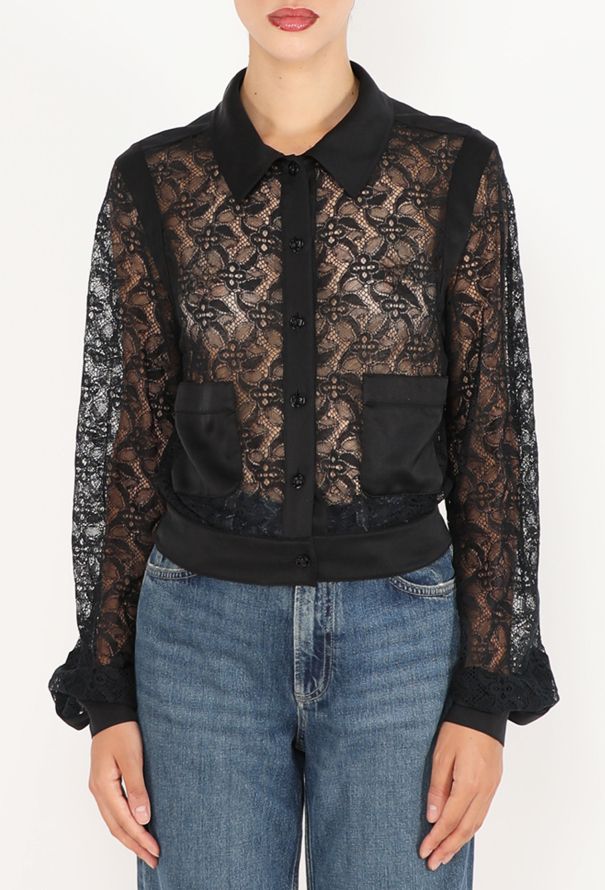 Chanel Camélia Lace Blouse, Resort 2007 - 5
