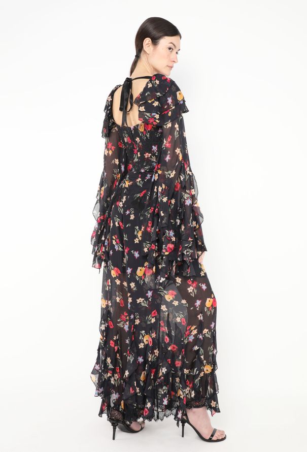 Rodarte S/S 2018 Ruffled Palazzo Ensemble - 3