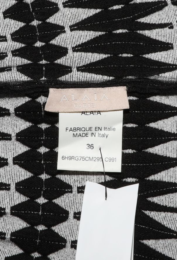 Alaïa F/W 2016 Geometric Skater Dress - 6