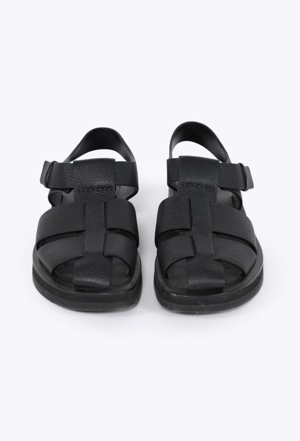 The Row 2023 Leather Fisherman Sandals - 2