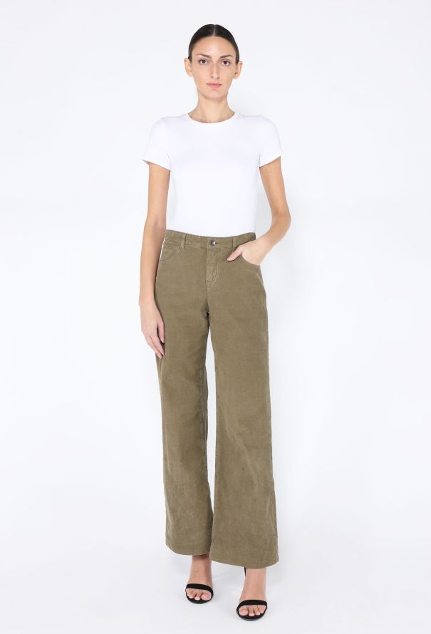 The Row S/S 2025 Eglitta Corduroy Trousers - 4