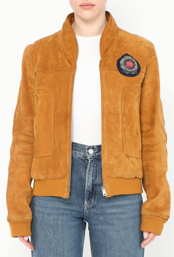 Balenciaga S/S 2006  Suede Bomber Jacket - 1