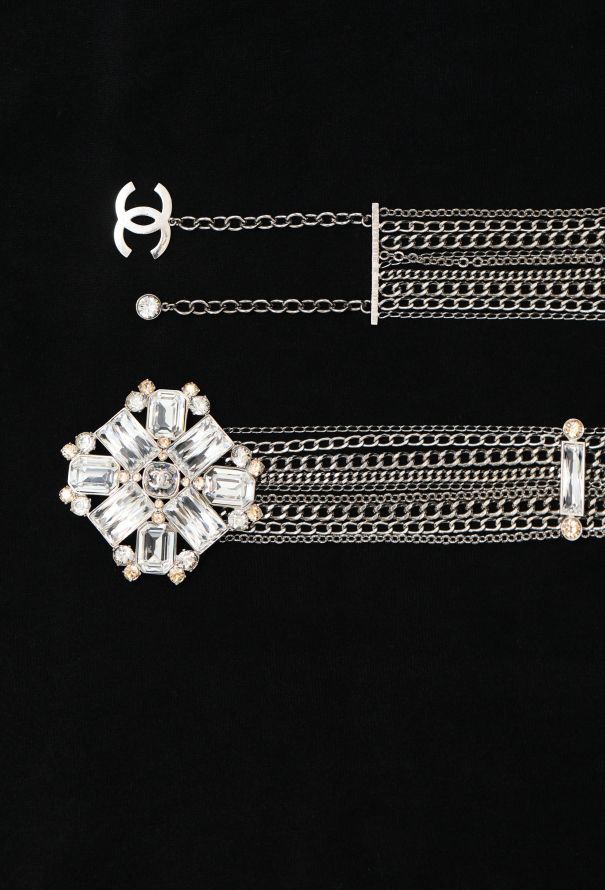 Chanel 2008 Strass Multi-Chainlink Belt - 5 Chanel 2008 Strass Multi-Chainlink Belt - 5