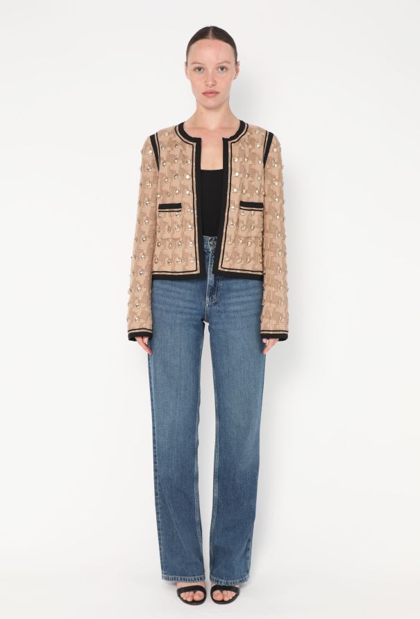 2008 Paris-London 'CC' Tweed Jacket | Authentic & Vintage 2008 Paris-London 'CC' Tweed Jacket | Authentic & Vintage