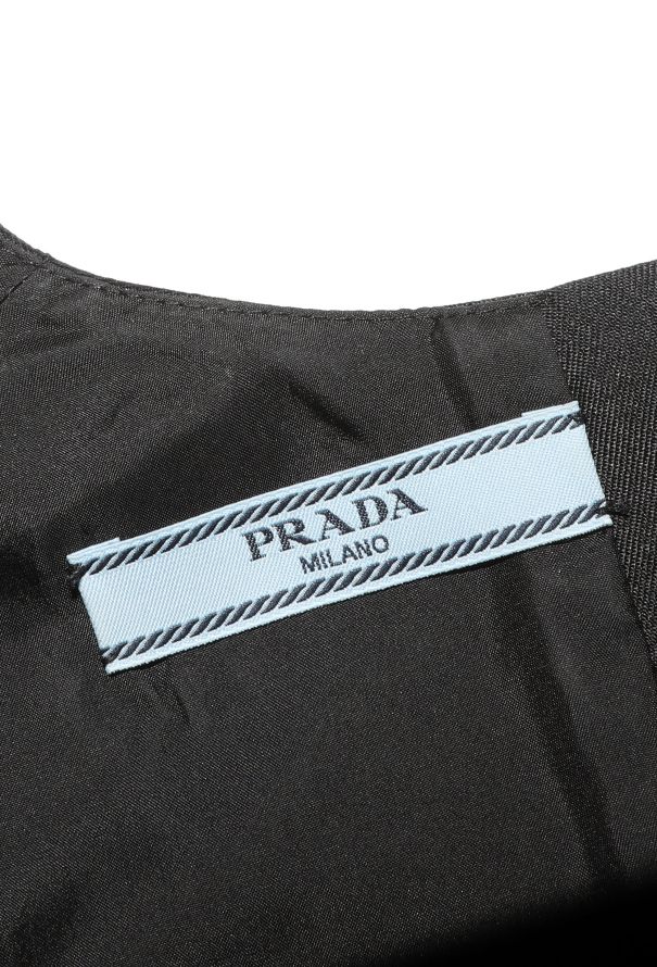 Prada 2017 Ostrich Feather Trim Top - 4