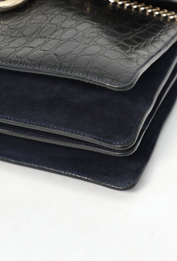 Chloé S/S 2015 Crocodile Embossed Faye Bag - 11