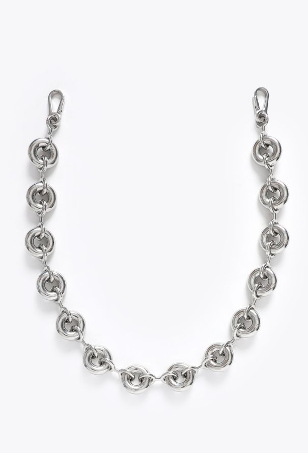 Loewe Donut Bag Chain Silver - 2