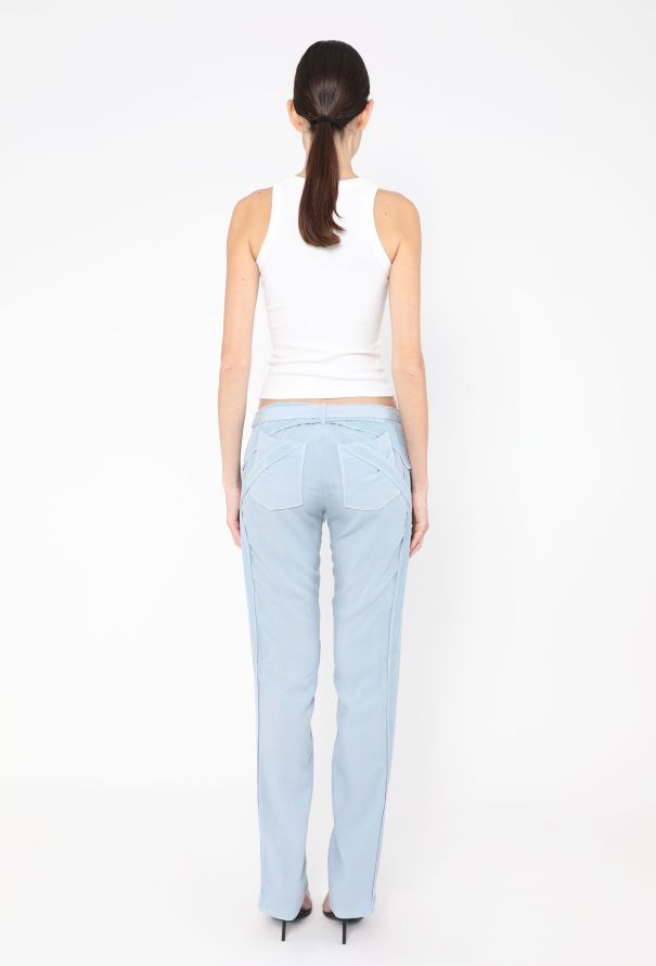 Balenciaga ICONIC S/S 2002 Belted Cargo Pants - 6