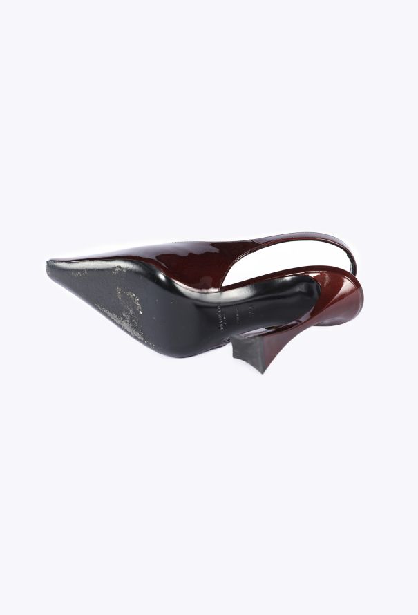 Saint Laurent Marron Glacé Dune Pumps, S/S 2024 - 6