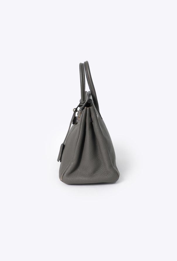 Hermès Gris Meyer Togo Birkin 25 - 4
