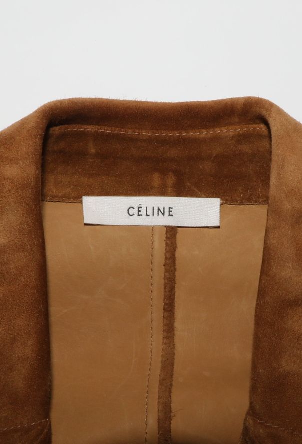 Céline 2014 Suede Belted Trench - 6