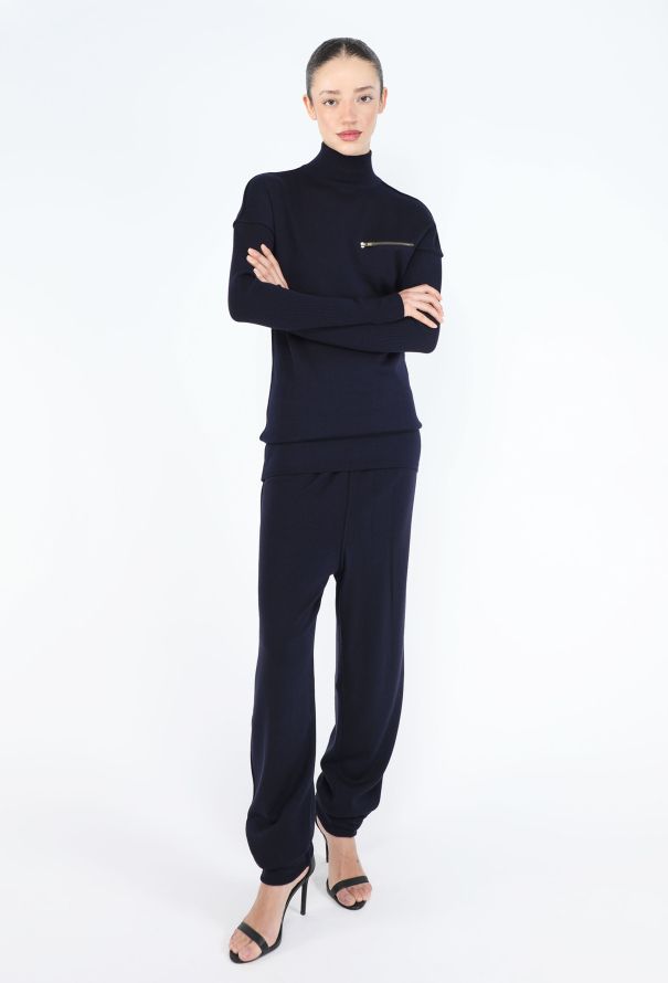 Alaïa Fall 1986 Zip Sweater Ensemble - 5