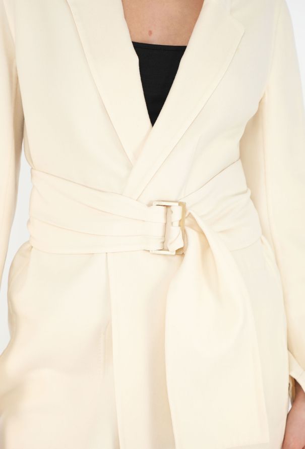 Hermès Double-Face Cashmere Belted Jacket - 4